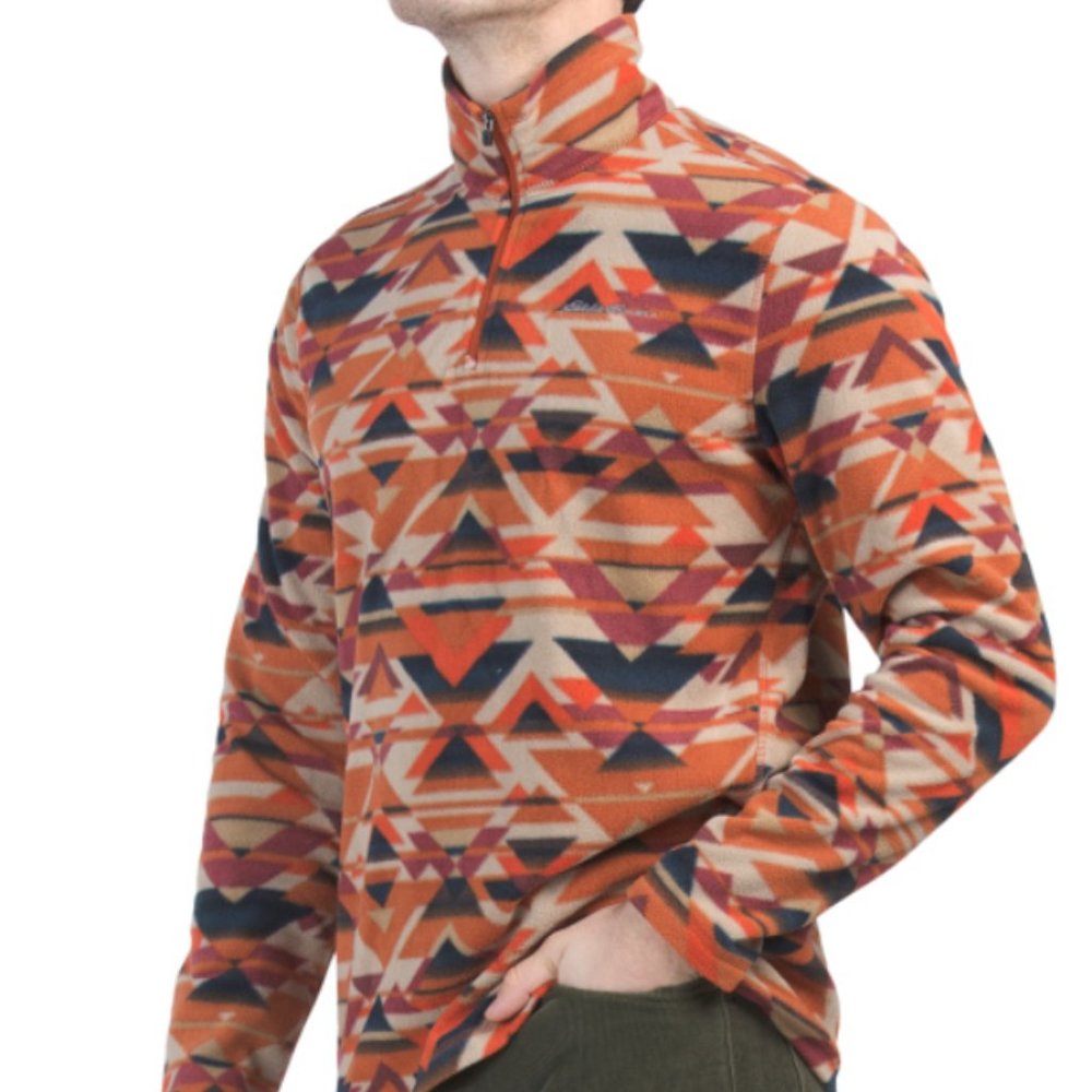 NWT EDDIE BAUER VENTURE QUARTER ZIP SWEATER